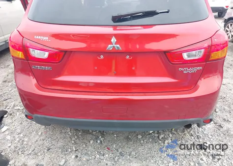 2015 Mitsubishi Outlander Sport Es from USA, damaged, VIN 4A4AP3AU3FE022825